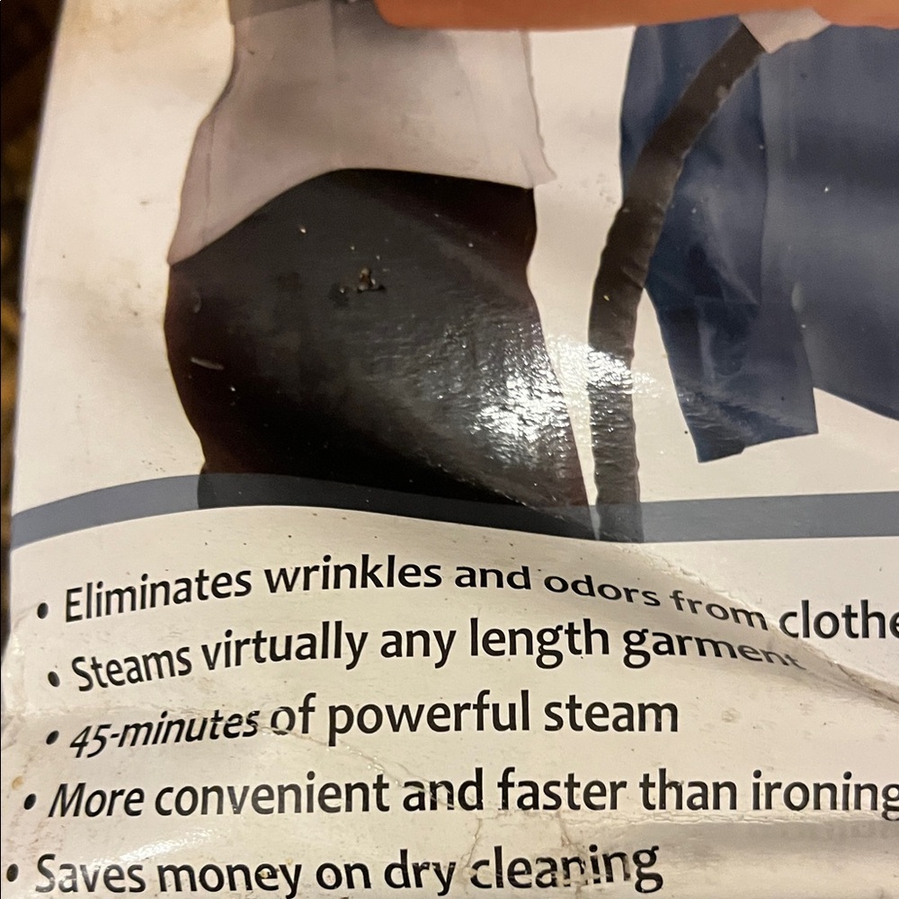 White Garment Steamer - Perfect Steam Deluxe - Picture 9 of 9